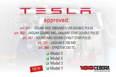 Tesla also approved Jaguar E 200 MD