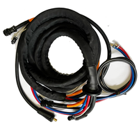Connection between power source and wire feeder unit