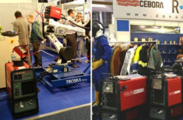 Saldatura Cebora robotica e industriale alla fiera di Zagabria