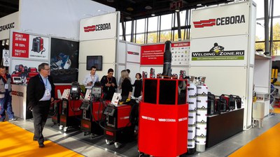Cebora con DAV Service al Weldex di Mosca